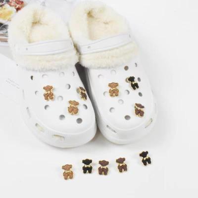 China Newest Style Cute Cartoon Animal Shoe Charms Promotional Shoe Decoration Charms For Hinder Charms for sale