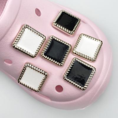 China Popular Shoe Buckle Material High Quality Plastic Shoe Buckles For Women's Shoe Accessories Decorate Shoes for sale