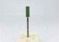 China Cylinder Sintered Diamond Disc Green Zirconia Mounted Grinding Stone 5mm Diameter for sale