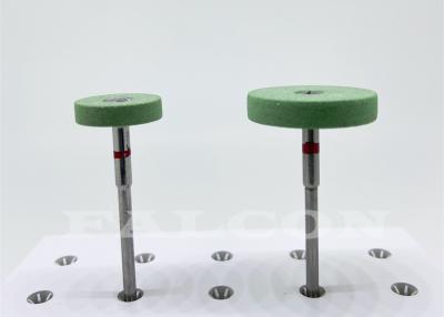 China Grinding Sintered Diamond Disc Mounted Zirconia Polishing Burs 4.5mm Thickness for sale