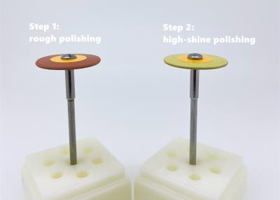 Chine Meule de polissage dentaire de Disilicate de lithium de roues en caoutchouc de silicone d'Emax à vendre