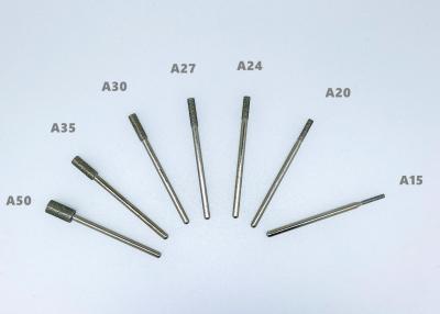 China As pedras de moedura do metal dental do laboratório chapearam a pata Diamond Coated Burs de 2.35mm HP à venda