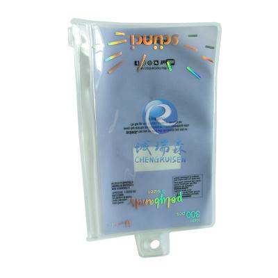 China Custom Clear Plastic Moisture Proof PVC Bag Fishing Packaging With Hanger Hole for sale