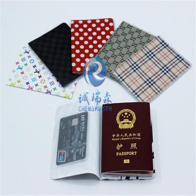 China High Quality Custom Fashion Passport Cover PVC Personalized For Document Organizer Passport Holder for sale