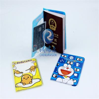 China High Quality Custom Made Simple Fashion Passport Holder PVC Transparent for sale