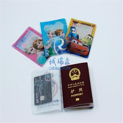 China Fashion Manufacturer in Shenzhen PVC Passport Cover with Card Holder for sale