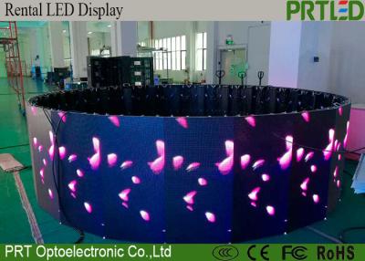 China HD Outdoor Rental LED Display P3.91 Outdoor Curved LED Video Screen Rental for sale