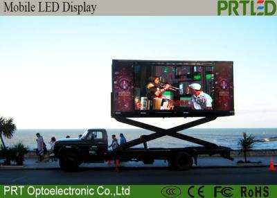 China Outdoor Truck Mounted LED Display P8mm Advertising Trailer Mounted LED Screen for sale