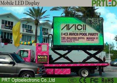 China Slim Outdoor Truck Mobile LED Display P6.25 Energy Saving With Wide Viewing Angle for sale