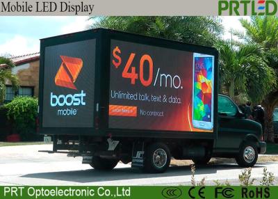 China Commercial Advertising Mobile Digital Billboard P8 LED Box 2 Years Warranty for sale