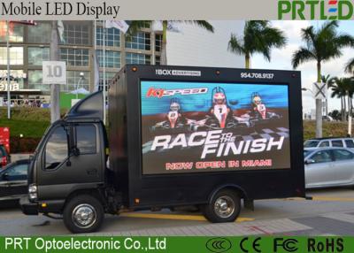 China P5 Outdoor Full Color Truck Mounted LED Screen Sign Board with high brightness 6500 Nits for sale