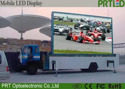 China Ultra Bright Truck Mounted LED Display SMD P6 Mobile Digital Advertising Screens for sale