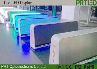 China Full Color P5 Taxi Top LED Display , Car Roof Taxi Top LED Sign Board for sale