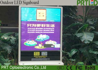 China Advertising Player P5 Outdoor LED Billboard with Floor Standing for sale