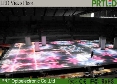 China Multifunction Interactive LED Party Floors Video Floors SMD2727 P6.25mm for sale