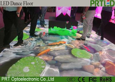 China Sensitive Full Color LED Light Dance Floor P4.81 Outdoor Rental LED Floor Panels for sale