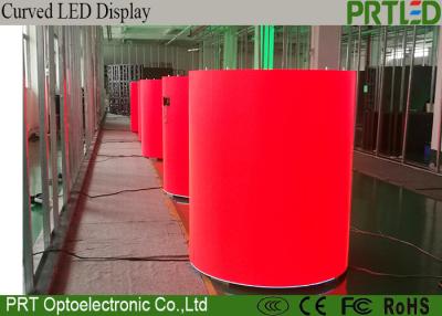 China Indoor Advertising Soft LED module Round Circle Curve P2.5 Flexible Led Panel for sale