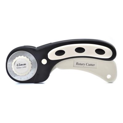 China Black And White Open Rotary 45mm Slide Cutter, 45mm Sewing Cutter, 45mm Quilting Cutter for sale