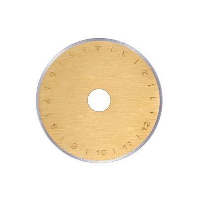 China Quick-Change Round 45mm Fabric Cutting Rotary Cutter Blade for sale