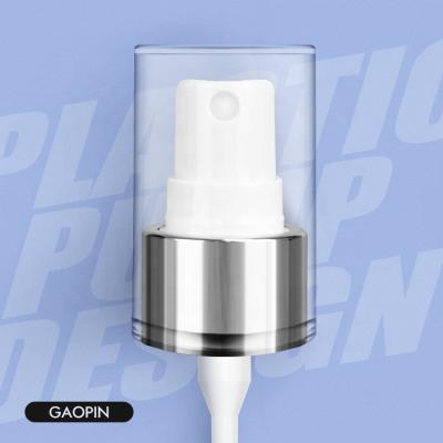 China New Style 24mm PP Non Spill Alumina White Plastic Fine Mist Sprayer Pump Liquid Spray Head for sale