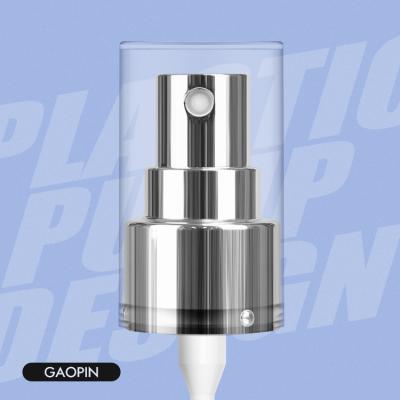 China Non Spill Aluminum Fine Cap PP 24/410mm MS Mist Spray Pump Replacement Transparent Plastic Outer Head for sale