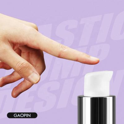 China Non Spill 24mm Plastic PP Skin Care Bottle Treatment Pump Essence Bottles Moisturizing Cream Lotion Lock Pump Left Right Head for sale