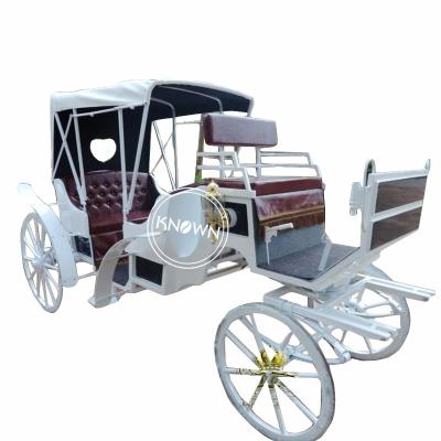 China OEM Used Royal Cinderella Pumpkin Princess Wedding Carriage Horse Carriage Horse Trailer For Sale 3600*1600*2050mm for sale