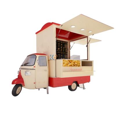 China Electric Machine Electric Kiosk Pizza Monkey Tuk Tuk Tricycle Food Cart Ice Cream Flour Mill Food Truck for sale