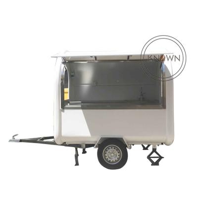 China Snacks in Street OEM Design Vouchers Food Vending Cart Hot Selling Mobile Food Van Fast Food Trucks For Sale for sale