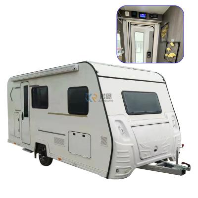 China Commercial Motorhome Camper Mobile Outdoor Caravan Travel Off Road Moving Trailer Homes RV Camping Motorhome With Kitchen for sale