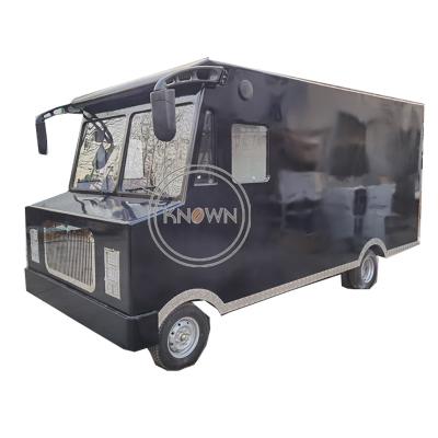 China Fast Vending Mobile Food Truck OEM 60V Lithium Battery Street Cart Van Ice Cream Cart Food Trailers With Different Color For Sale Europe for sale