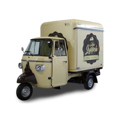 China OEM Factory Supply Ice Cream Food Monkey Truck Movable Electric Taco Tricycle Ice Cream Cart Coffee Van Hot Dog Van for sale