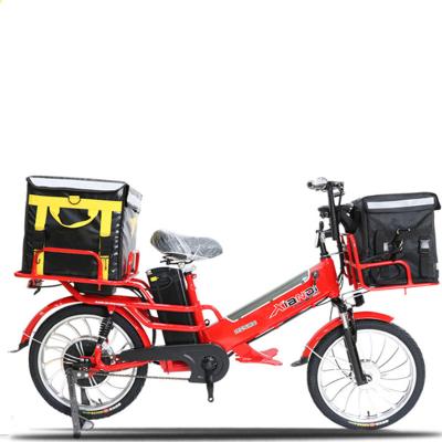 China Cheap Delivery Aluminum Alloy OEM Fast Food Folding Electric Bicycle For Sale 48V 20 Inch Long Range Pedal Assist City Electric Bike for sale