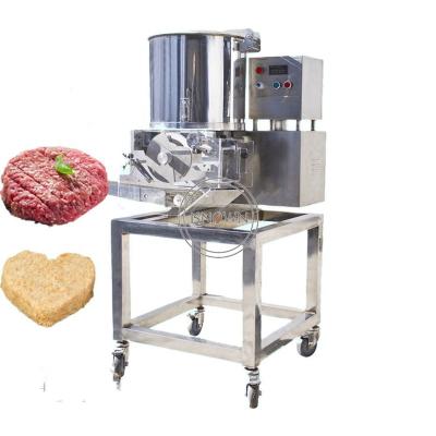 China Automatic Hamburger Patty Forming Machine 2022 Hamburger Making Machine Beef Shrimp Meat Hamburger Patty Making Production Line for sale