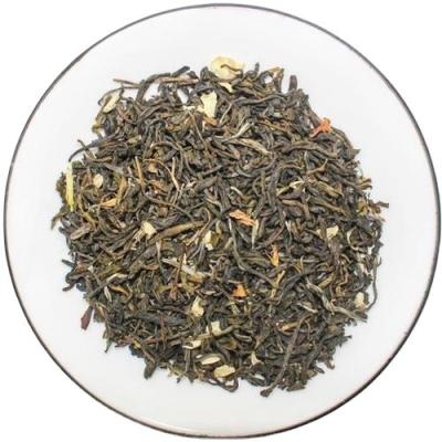 China Loose Tea Brands Jasmine Flavor Organic Chinese Green Tea, Traditional Jasmine Tea, Thin Jasmine Green Tea for sale