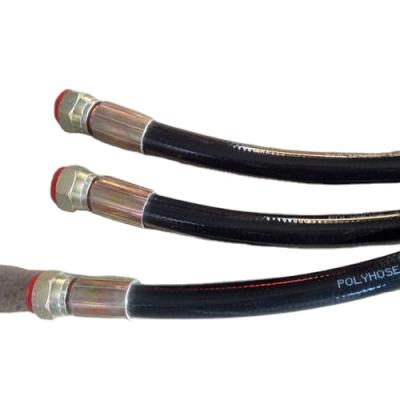 China R7/R8 High&Middle Pressure Nylon Braided Hose Resin Rubber Hose Construction for sale