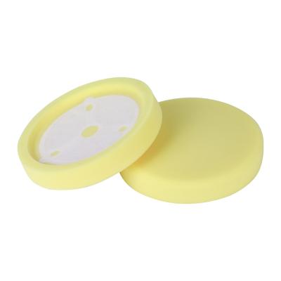 China Car Body Meguiars Style Round Groove 7 Inch RO Car Protective Foam Polishing Pads For Car Detailing for sale