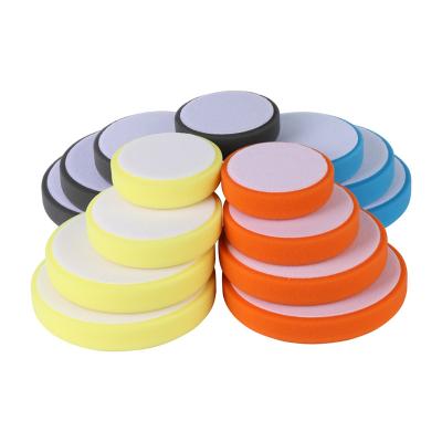 China 6 Inch Car Body Polishing Sponge Polishing Pad Professional Car Care For RO Polisher for sale