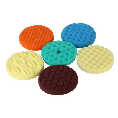 China 6 Inch Car Body Polishing Sponge Polishing Pad Professional Car Care For RO Polisher for sale