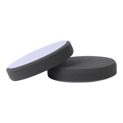 China 6 Inch Car Body RO Flat Type Cutting Detailing Polishing Foam Pad Car Polishing Foam Pad for sale