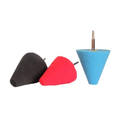 China Cone Factory Sale Machine Tool Car Cone Sponge High Quality Abrasive Polish Pad for sale