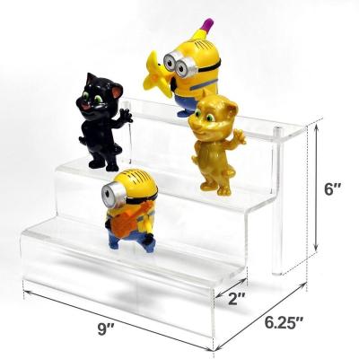 China Toy Figures Acrylic Dust Proof Display Rack Durable Hot Selling Multilayer Customization for sale