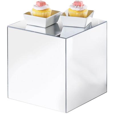 China Durable Wholesale Acrylic Food Stand Acrylic Wedding Party Box Display Risers for sale