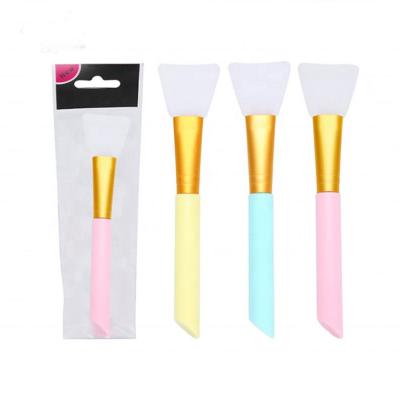 China Soft Beauty Accessories Hair Tool Silicone Spa Cosmetic Clay Mask Brush Skincare Mask Brush for sale