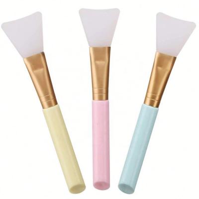 China Soft Hair Makeup Tool Diy Cosmetic Face Mask Applying Brush Face Mask Brush Silicon Brush For Cosmetic Mask for sale