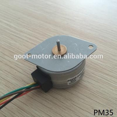 China 35mm 4-Phase 5-Wire Unipolar Stepper Motor With Different Sizes PM35L-048-262 for sale