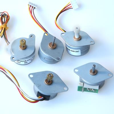 China PM Stepper Motor 12v 25mm Bipolar Stepper Motor Pm25s-048-04 for sale