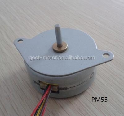 China 20mm, 25mm, 35mm, 42mm and 55mm 24v PM55L-048-01 Permanent Magnet Stepper Motor for sale