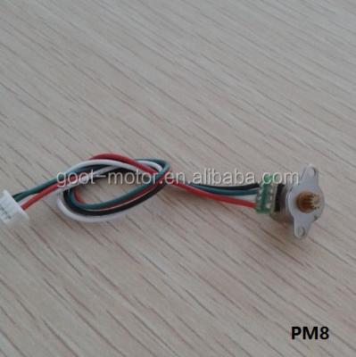 China 8mm mini stepping motor PM8S-020-02 for sale