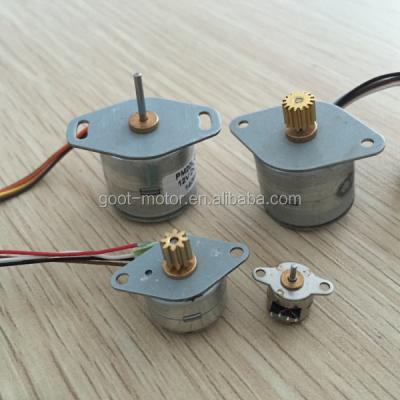 China purchase permanent magnet stepper motor motor 24 volt / 12 volt / 5 v PM20L-020-68 for sale